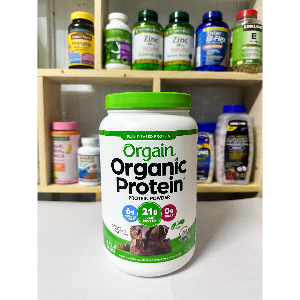 Bột đạm thực vật hữu cơ Orgain Organic Protein + 50 Superfoods