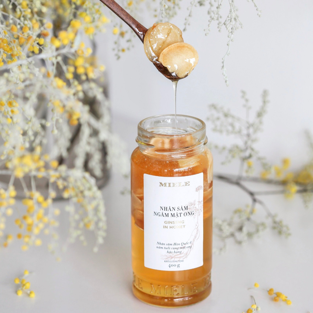 Combo: Mật ong Curcumin 400g + Mật ong Nhân sâm 400g