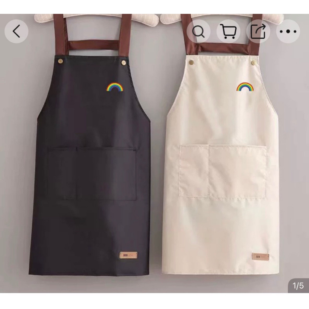 Tạp Dề Chống Thấm Nước, Thấm Dầu Mỡ Dành Cho Nam Và Nữ Dùng Cho Nhà Bếp Quán Cà Phê