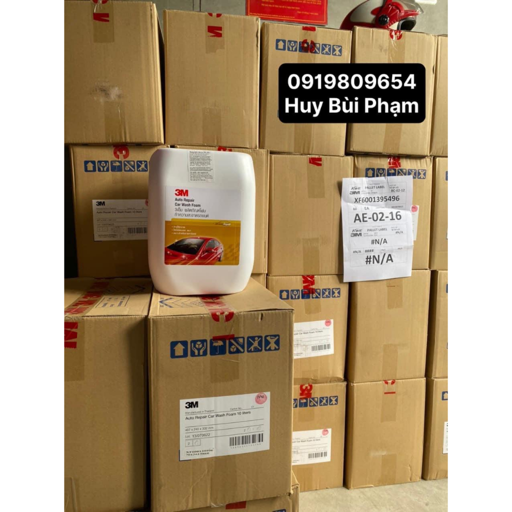 Nước Rửa Xe Bọt Tuyết 3M Chính Hãng - Chai 1L