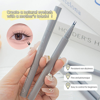 miumiua🔮Bút Kẻ Mắt Và Mascara Dạng Lỏng Tinh Tế Hai Đầu Không Dễ Lem Không Thấm Nước Siêu Mịn