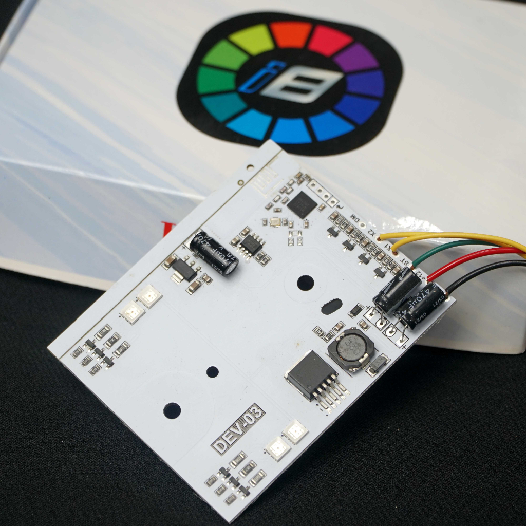 Mạch Led I8 gắn demi Exciter 155 lắp đặt như zin