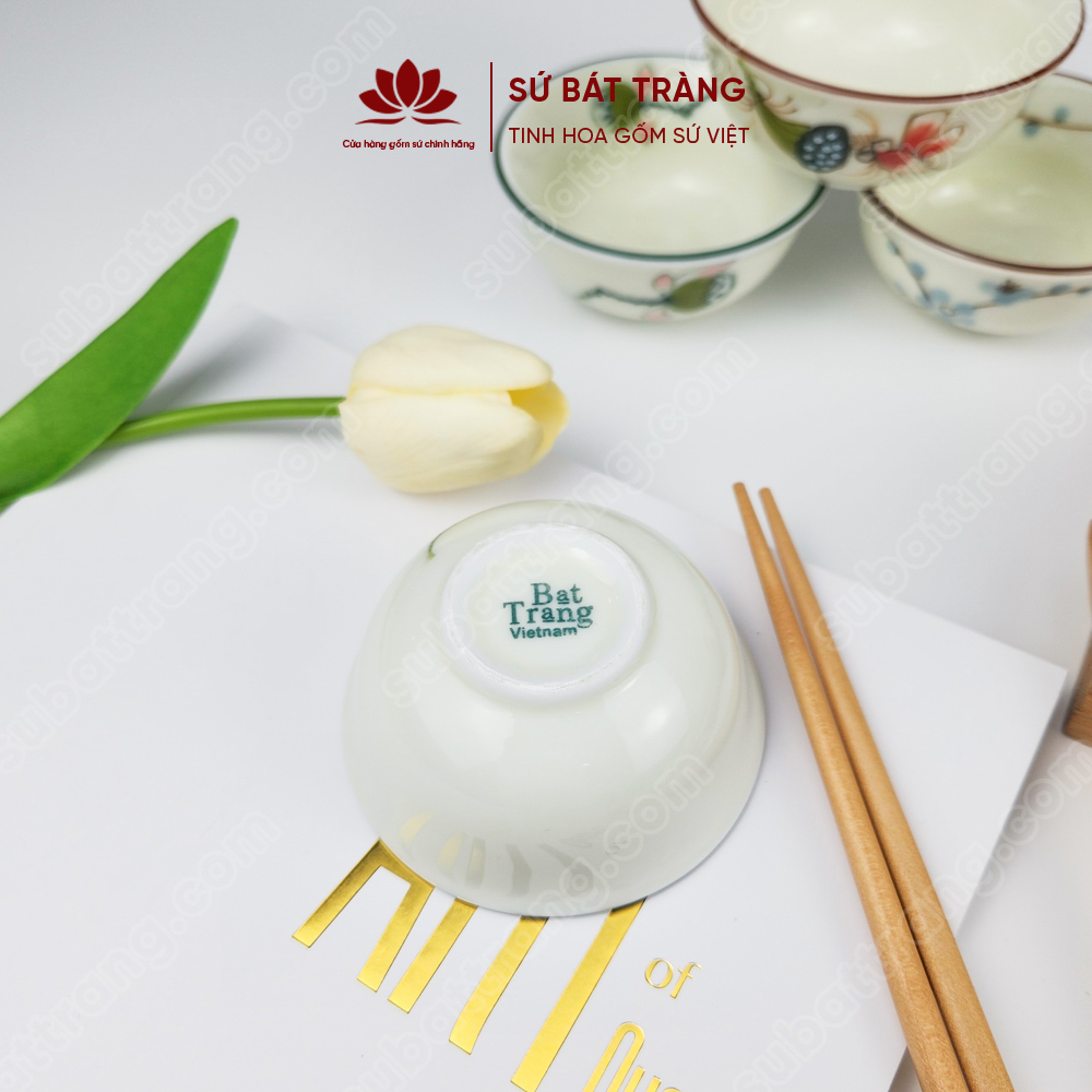 Chén đựng nước chấm, bát sứ đựng mắm - Sứ Bát Tràng