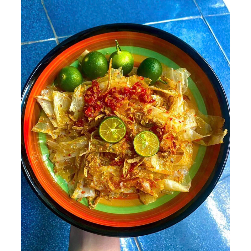 Bánh tráng xâu vò phươi sương kèm tắc 12 gói