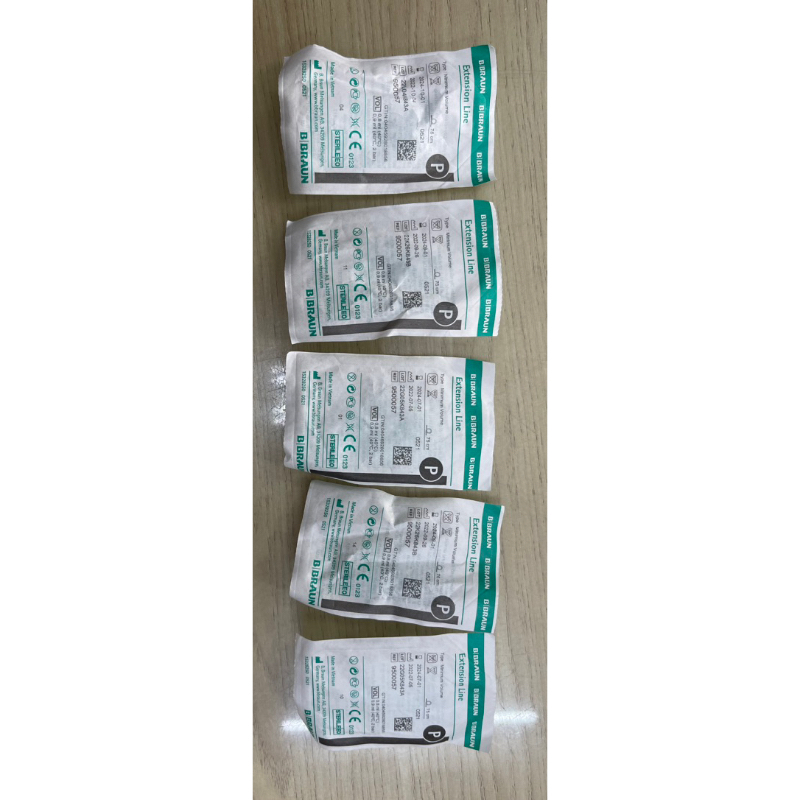 Combo 10 dây nối bơm tiêm điện 75cm bbraun