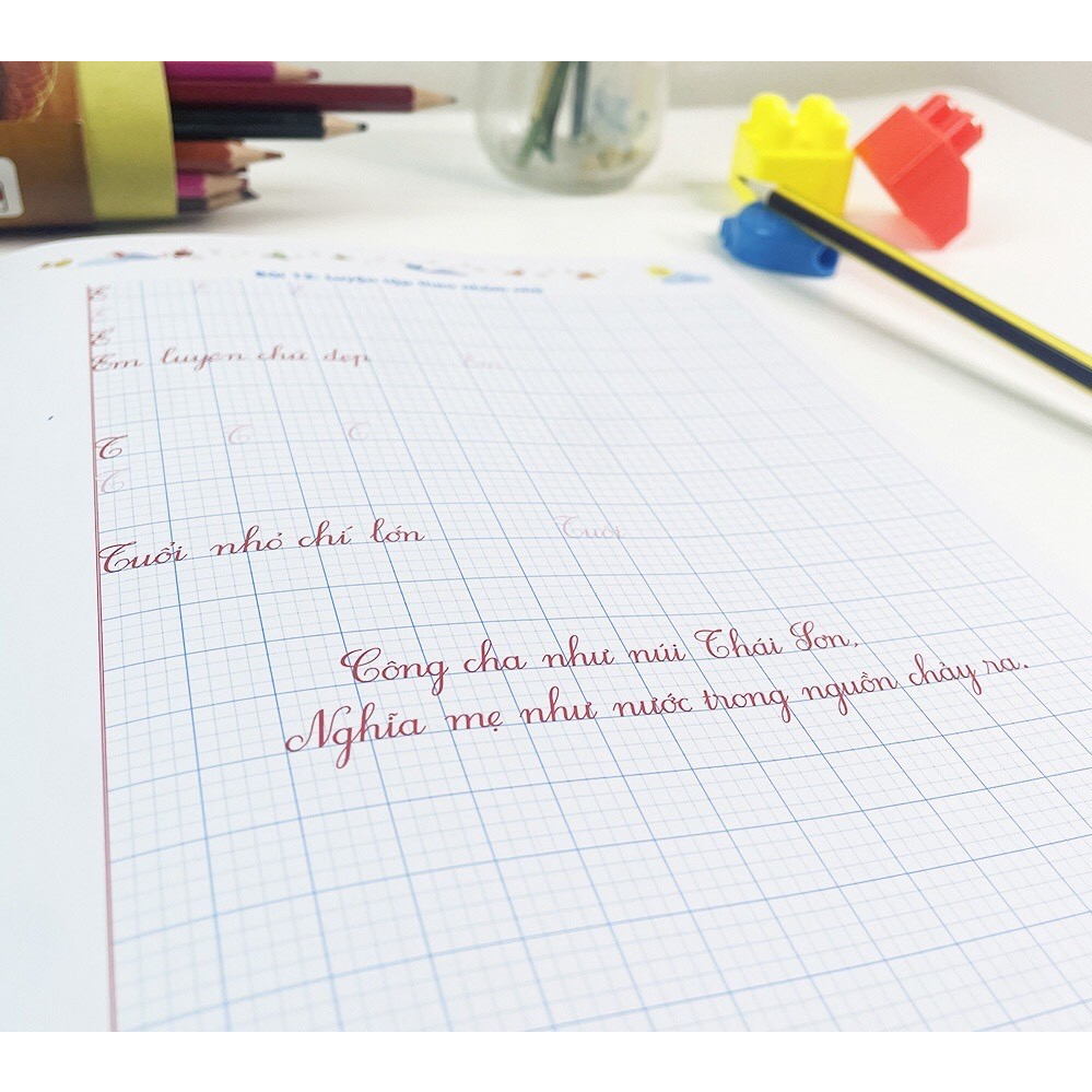 Sách - Luyện Viết Chữ Đẹp, Chữ Hoa - Chữ Đứng, Chữ Nghiêng - Luyện nét chữ, rèn nết người | BigBuy360 - bigbuy360.vn