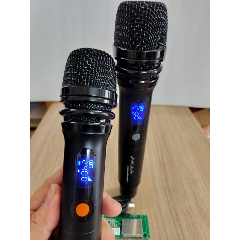 Micro loa kéo cao cấp UHF kim loại