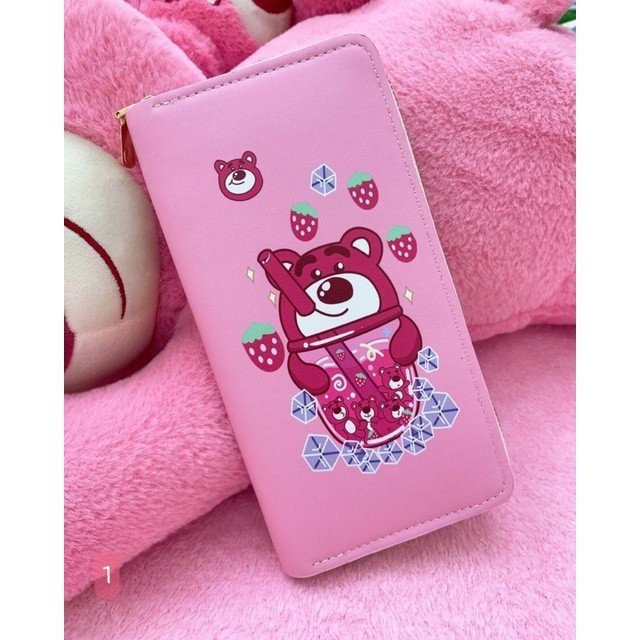Ví Nhiều Ngăn Gấu Lotso Nhiều Kiểu Phong Cách