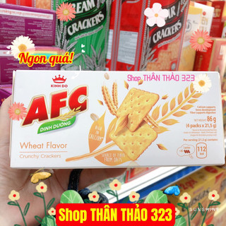 Bánh Dinh Dưỡng AFC 86g (Vị Lúa Mì, Vị Rau)