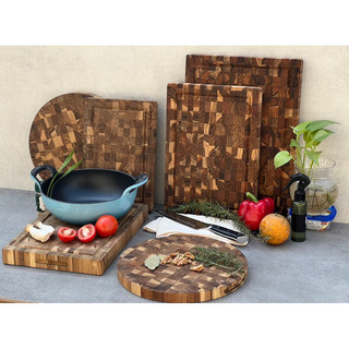 Thớt gỗ đầu cây Teak 𝐊𝐀𝐈𝐘𝐎