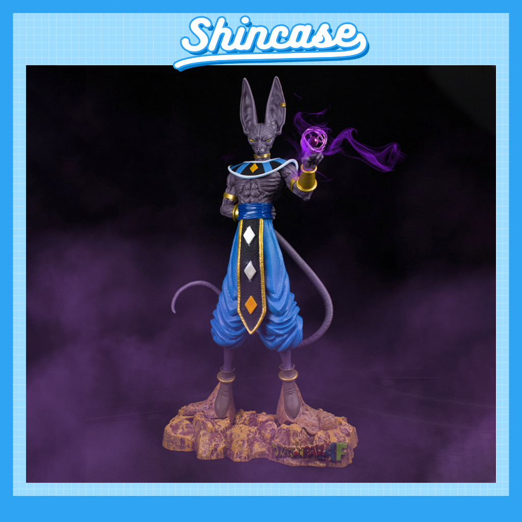 Mô Hình Thần Huỷ Diệt Beerus Cao 30cm Cực Đẹp - Mô Hình Dragon Ball 7 Viên Ngọc Rồng - Shin Case