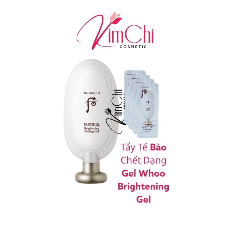Combo 10 Gói Tẩy tế bào chết dạng kỳ làm sáng da. Brightening Gel whoo