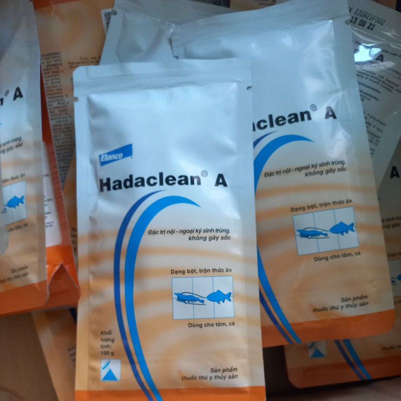 Xổ ký sinh trùng - Hadaclean A 100g