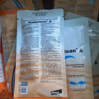 Xổ ký sinh trùng - Hadaclean A 100g