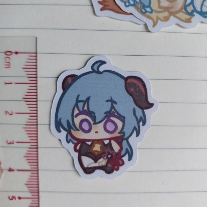 Hình dán Genshin Impact mỗi gói 5 sticker