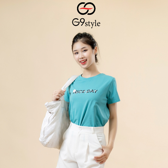 Áo thun cotton nữ Niceday G9 STYLE, áo cotton thời trang thoáng mát phong cách trẻ trung năng động