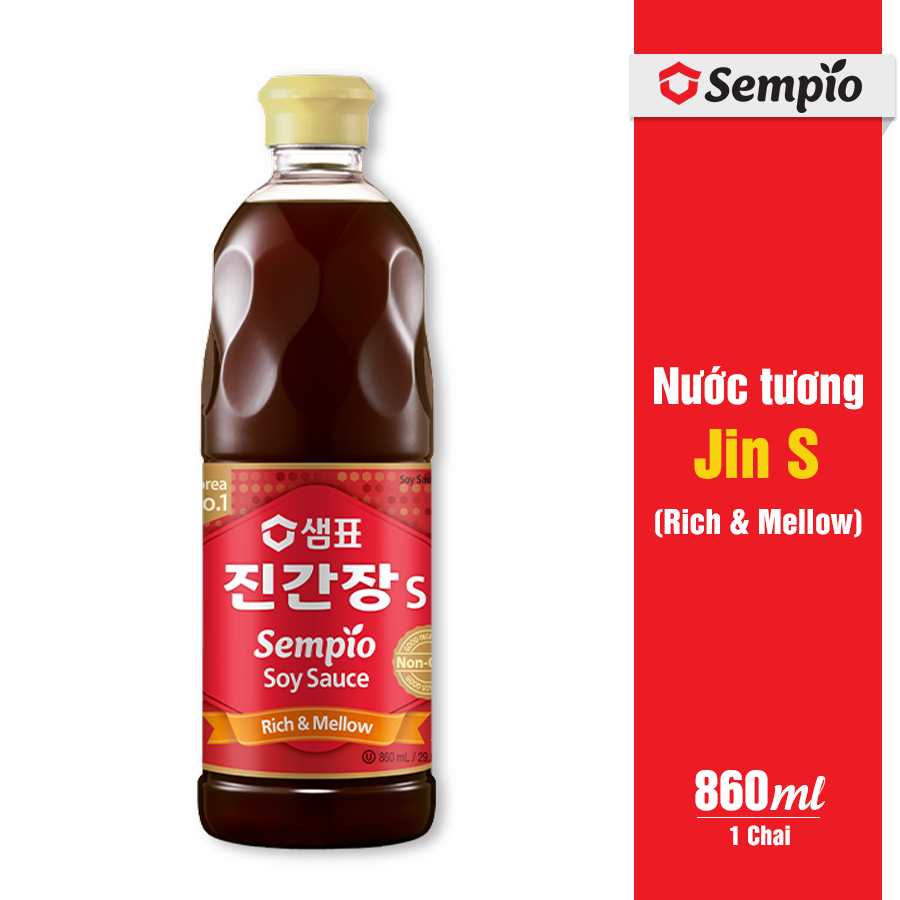 Nước tương Hàn Quốc Jin S Sempio (860ml)