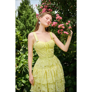 SARITA La Popa -  Váy tiểu thư Olivia Dress búp bê dịu dàng.