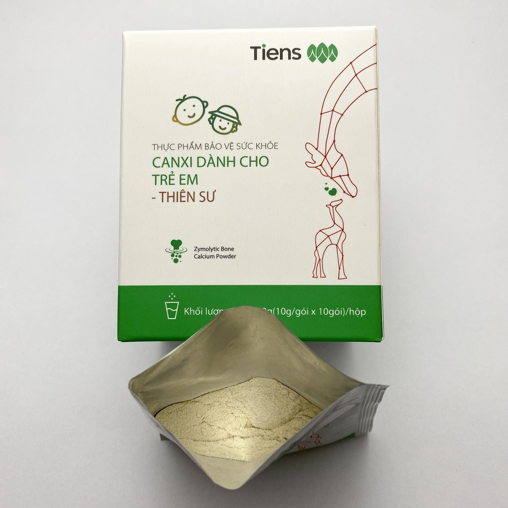 CANXI TRẺ EM THIÊN SƯ - TPBVSK Canxi dành cho trẻ em - Thiên Sư - 10 Gói
