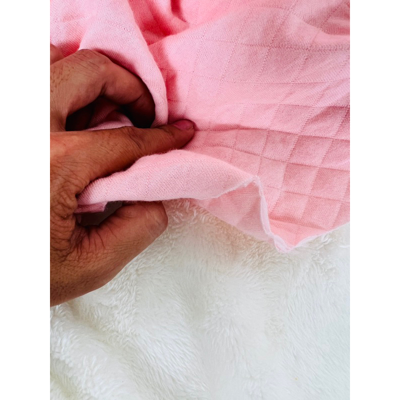 Vải trần bông màu baby