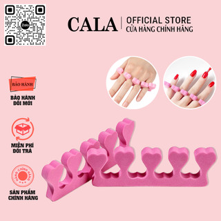 Kẹp tách ngón chân làm nail - Bộ tách ngón tay làm móng - Kẹp tách xốp giá rẻ màu hồng - Êm ái siêu nhẹ