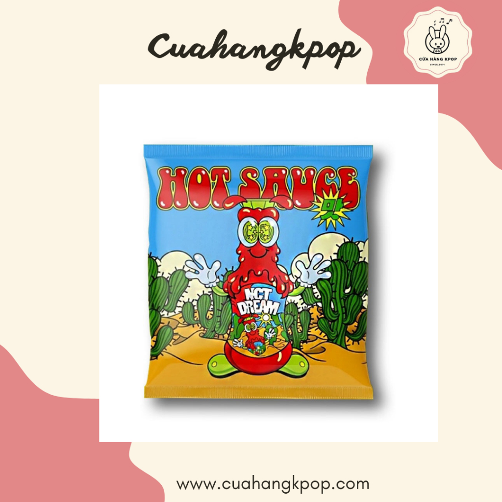 ALBUM NCT DREAM HOT SAUCE có sẵn Cua hang Kpop