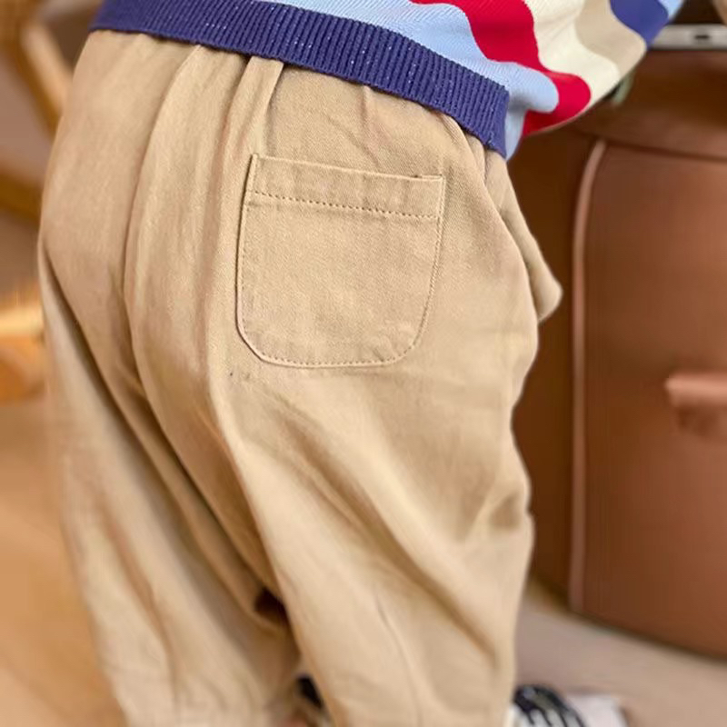 Quần dài cho bé, quần dài kaki ba màu cho bé trai