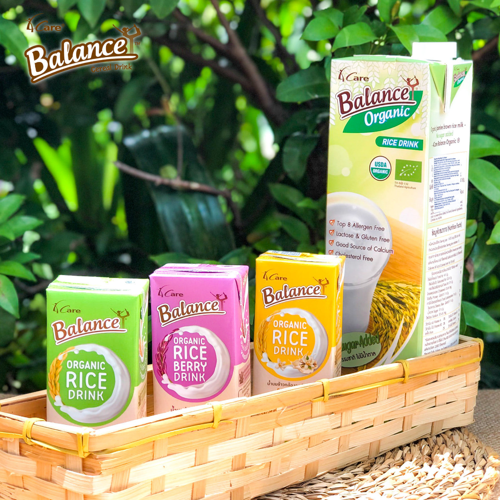 Sữa gạo hữu cơ Thái Lan  - 4Care Balance - 180ml - HCMShop