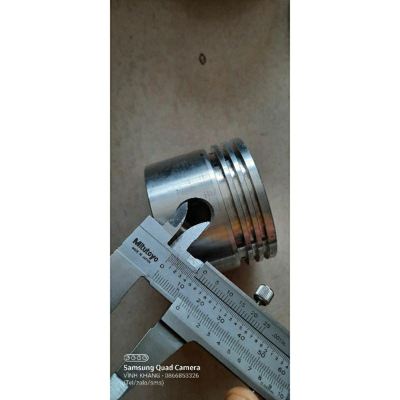 Piston 65, piston hơi 65mm, quả piston hơi máy nén khí TQ 65