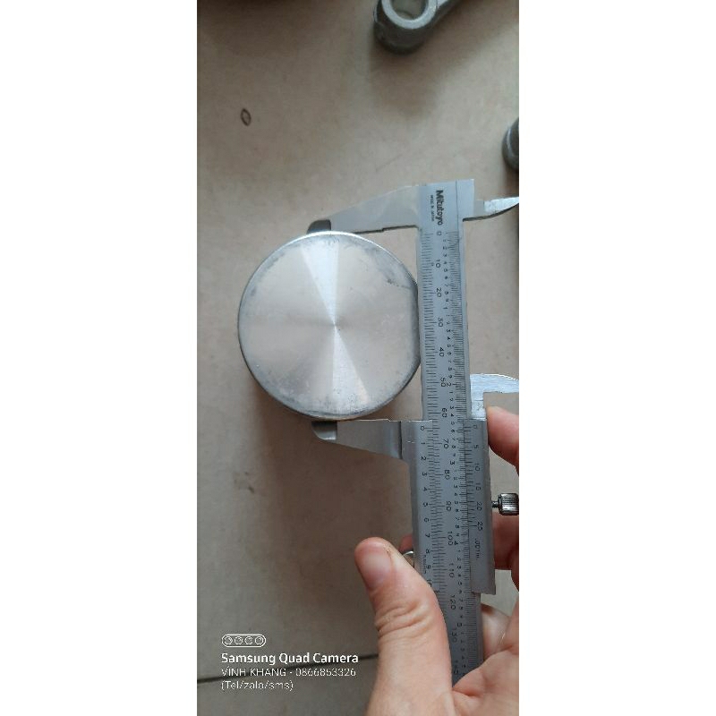 Piston 65, piston hơi 65mm, quả piston hơi máy nén khí TQ 65