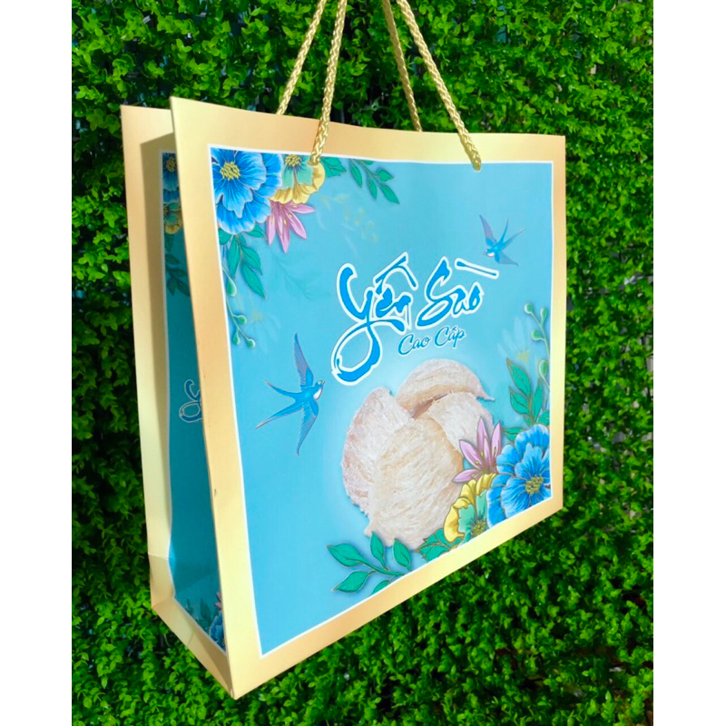 10 TÚI GIẤY ĐỰNG YẾN SÀO CẤP 100GR