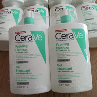 Sữa rửa mặt cerave foaming cleanser giúp làm sạch sâu dành cho da dầu 1000ml