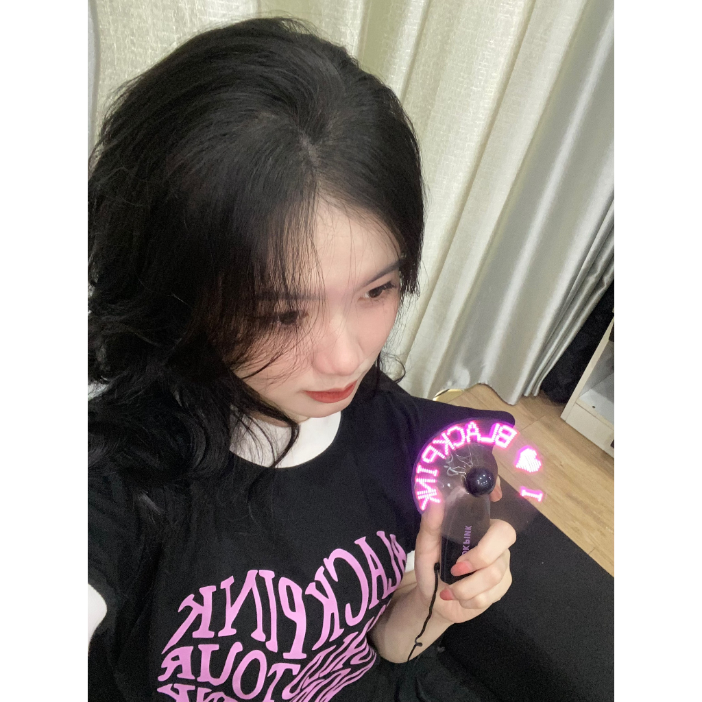 Quạt Mini đi IDO BLACKPINK Cho Fan