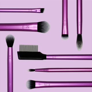 REAL TECHNIQUES - Bộ cọ mắt Everyday Eye Essentials (8pcs)