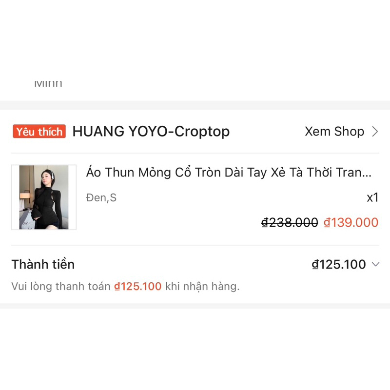 Pass áo thun đen 79k