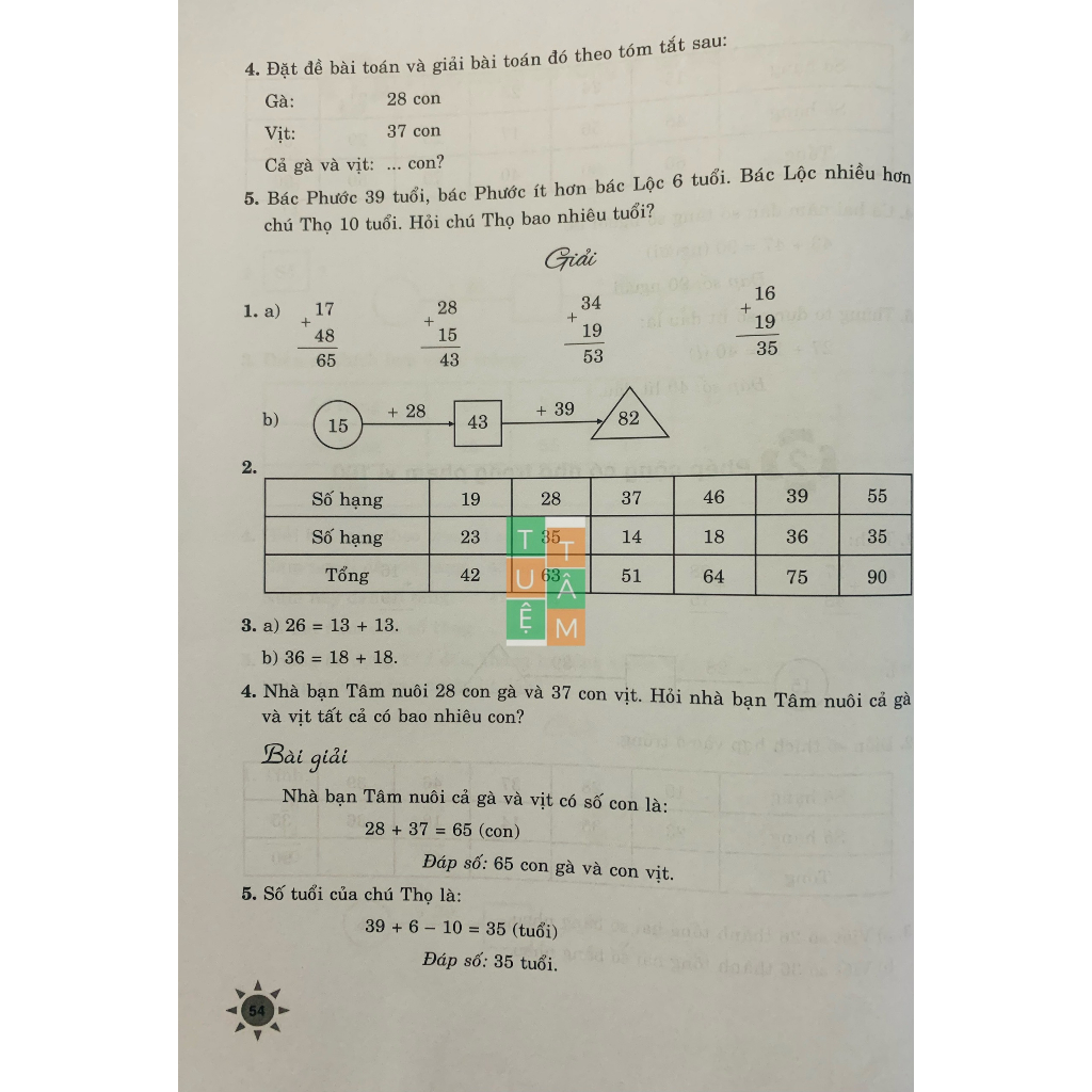 Sách - 500 bài toán cơ bản và nâng cao lớp 2