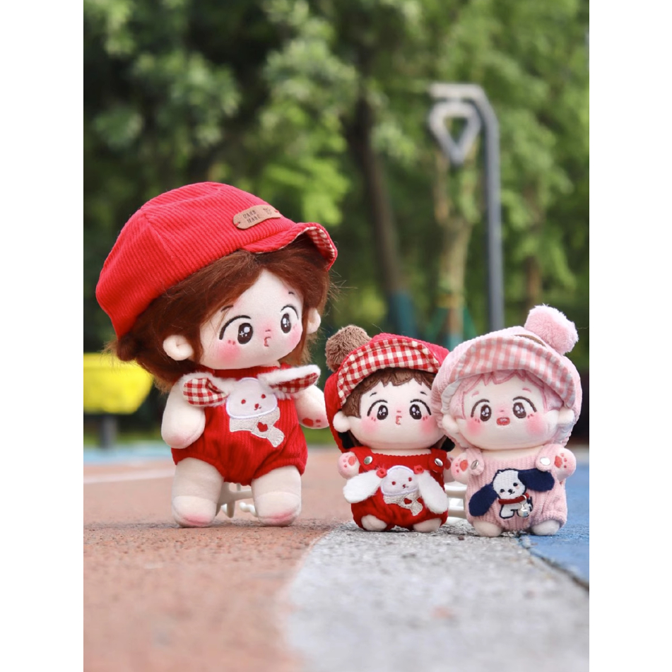 Outfit doll 10cm, 20cm - Quần áo liền thân búp bê bông 10cm, 20cm tủ Forest