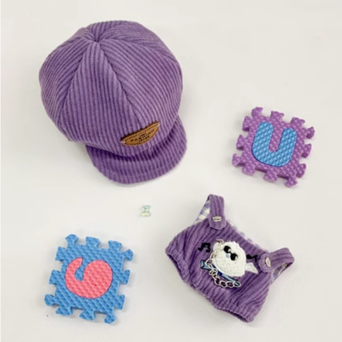 Outfit doll 10cm, 20cm - Quần áo liền thân búp bê bông 10cm, 20cm tủ Forest