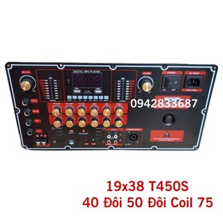 Mạch loa kéo đôi coil 75 65 t450s 19x38cm