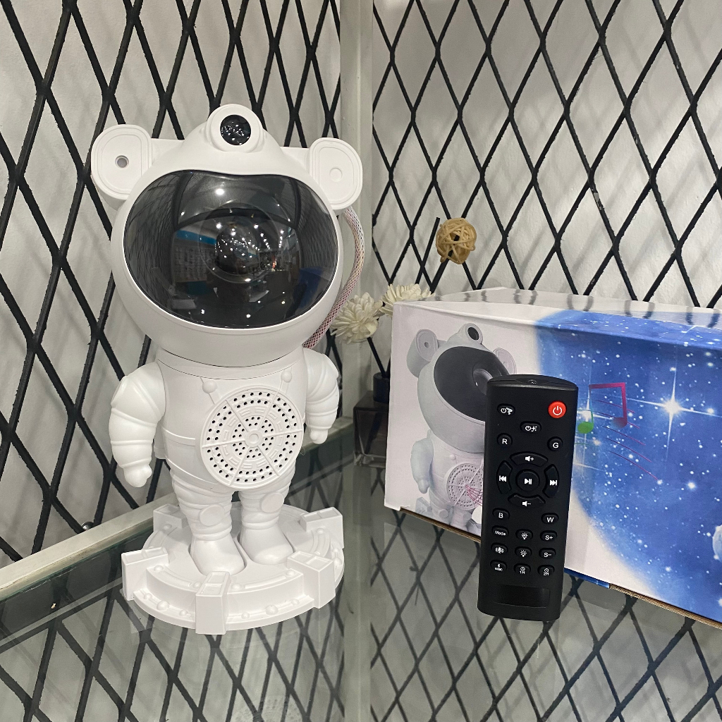 Loa Bluetooth Phi Hành Gia - Đèn Chiếu Sao, Điều Khiển Từ Xa - Bảo Hành 06 Tháng