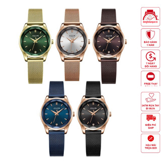 Đồng hồ nữ julius hàn quốc ja-1040 dây thép
