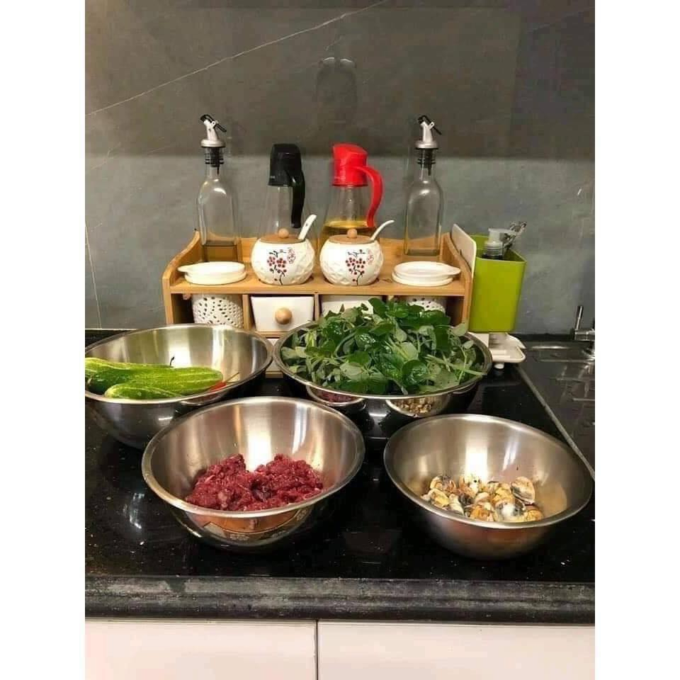 Bộ âu trộn 4 món WMF Gourmet, nhập Đức