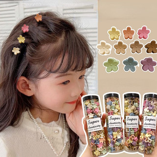 Kẹp tóc 100c hình bông hoa/nơ nhiều màu sắc thời trang dễ thương cho nữ