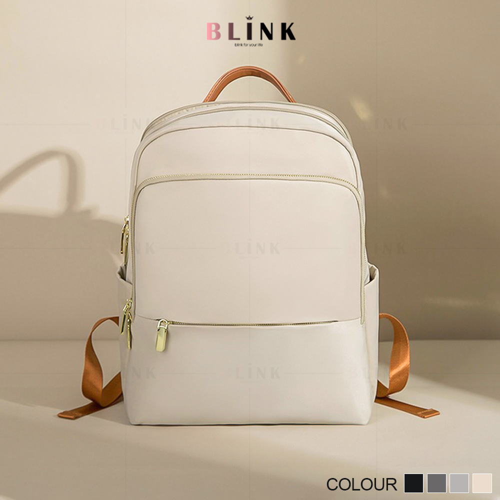 Balo nữ thời trang cao cấp BLN12 vải Oxford kéo sợi chống nước , Balo đi học nữ đựng laptop 15 inch , Cặp đi học nữ đẹp