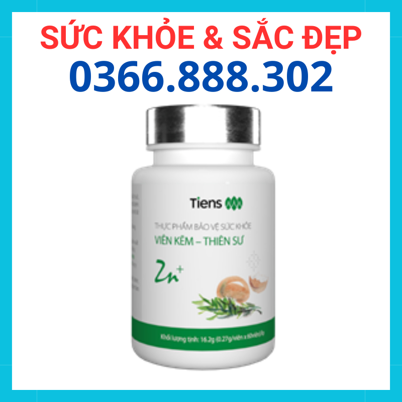 KẼM THIÊN SƯ  - TPBVSK Viên kẽm - Thiên Sư - 60 Viên