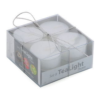 Hộp 8 nến tealight thơm đế nhựa eden candle ftramart nqm2059 jasmine