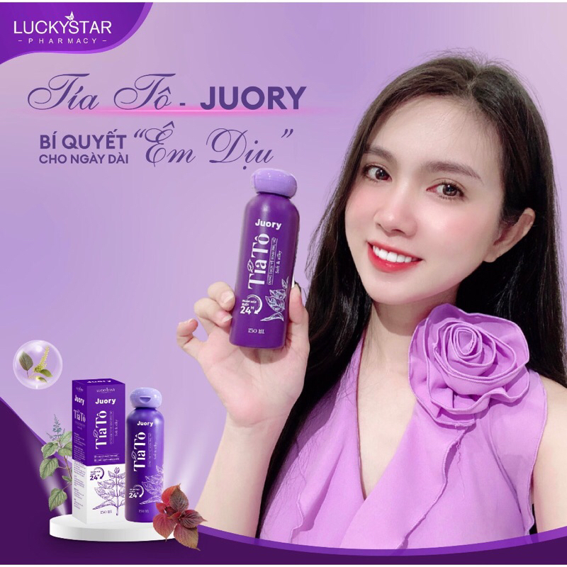 DUNG DỊCH VỆ SINH TÍA TÔ JUORY 150ml