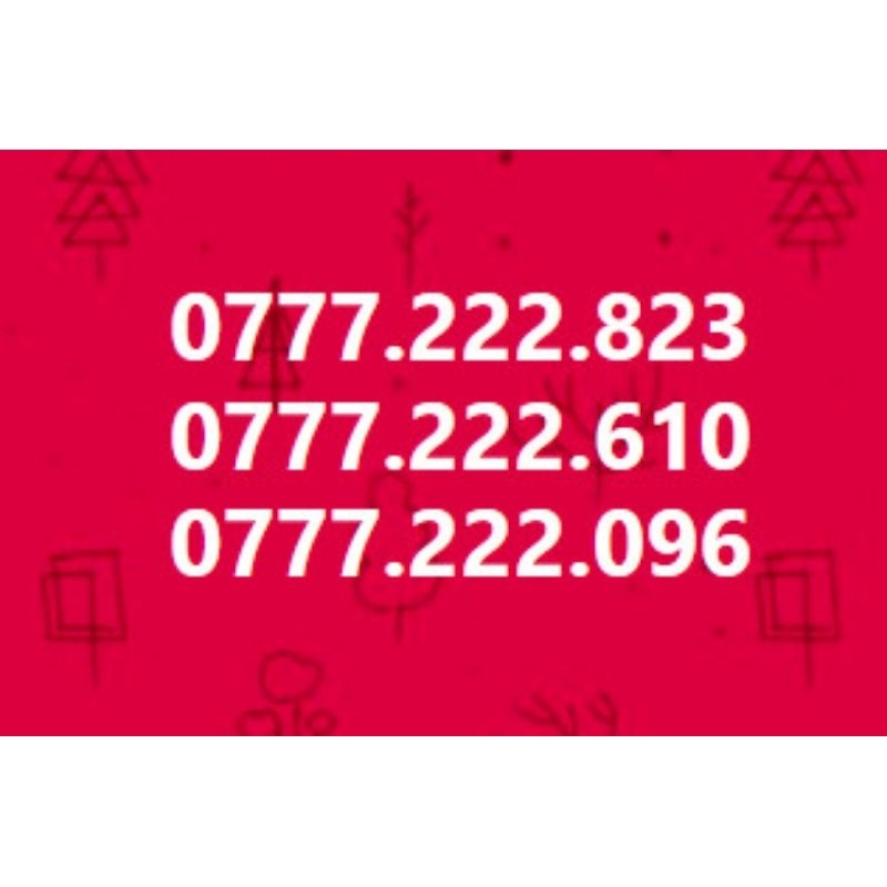 Sim mobifone cặp có 2 sảnh tam hoa số đẹp