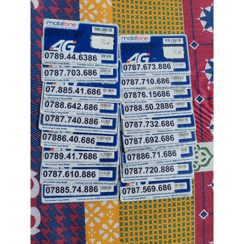 Sim mobifone 4g số đẹp phát lộc 86- 250k