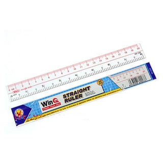 Thước kẻ dẻo thẳng 20 cm winq c-20 - 1 cây